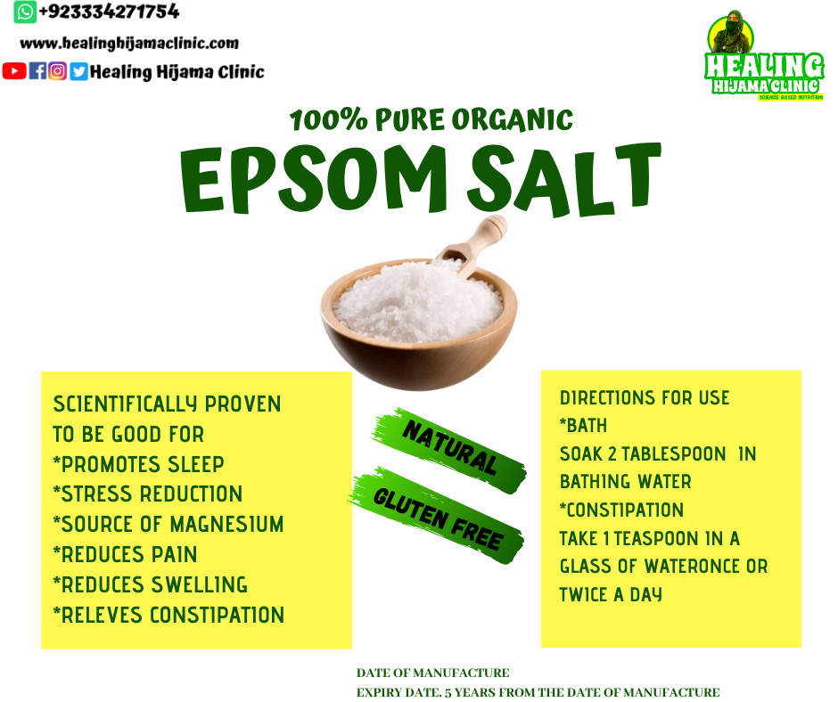 EPSOM SALT 500 mg