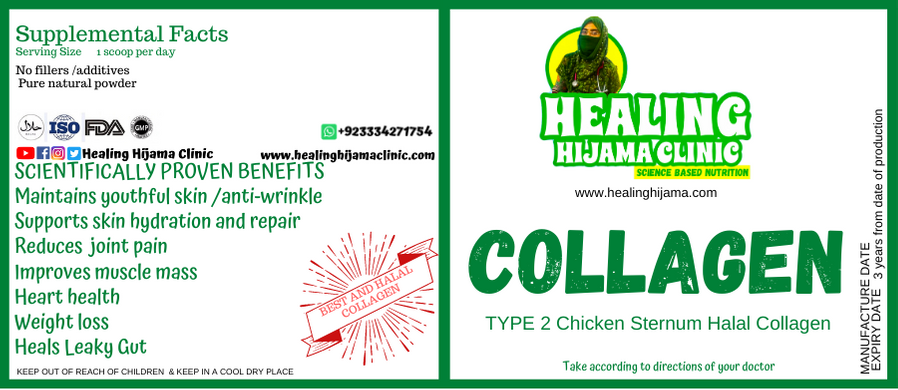 COLLAGEN POWDER 100 gm Halal Chicken Sternum Type2