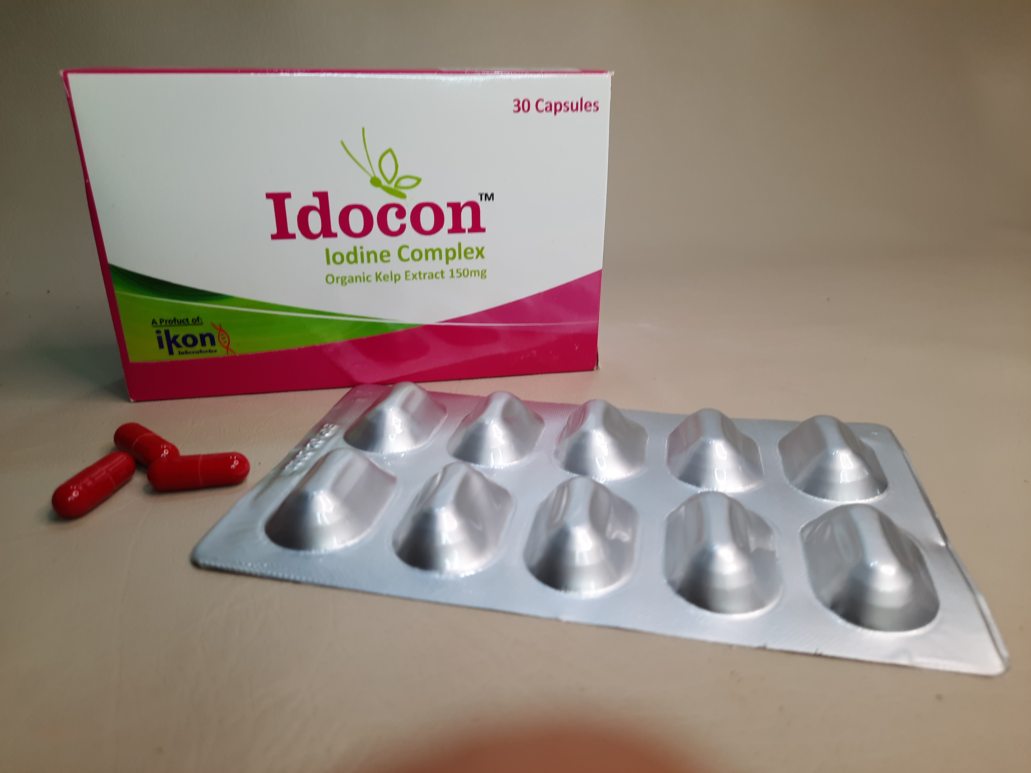 IODOCON (ELEMENTAL IODINE SUPPLEMENT 50MG)  1 pack (30capsules)